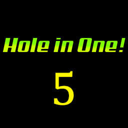 5 holes in one
