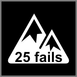 Climb Mountain - 25 Fails